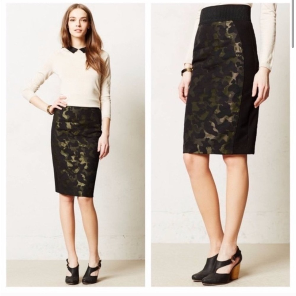 Philosophy Women Bodycon Skirt Pencil 6 Camouflage